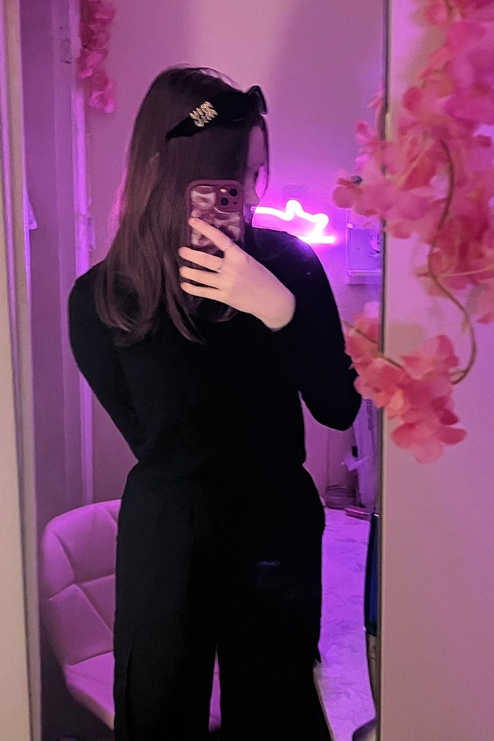 Post featuring H & M - Ribbed polo-neck top - Black