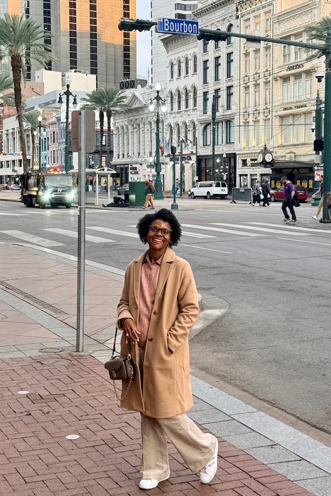 ToniTonyTone's fit featuring Loft, Louis Vuitton, DSW