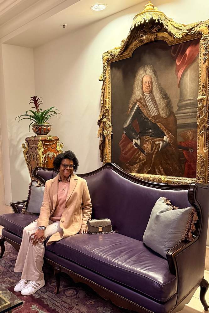 ToniTonyTone's fit featuring Loft, Louis Vuitton, DSW