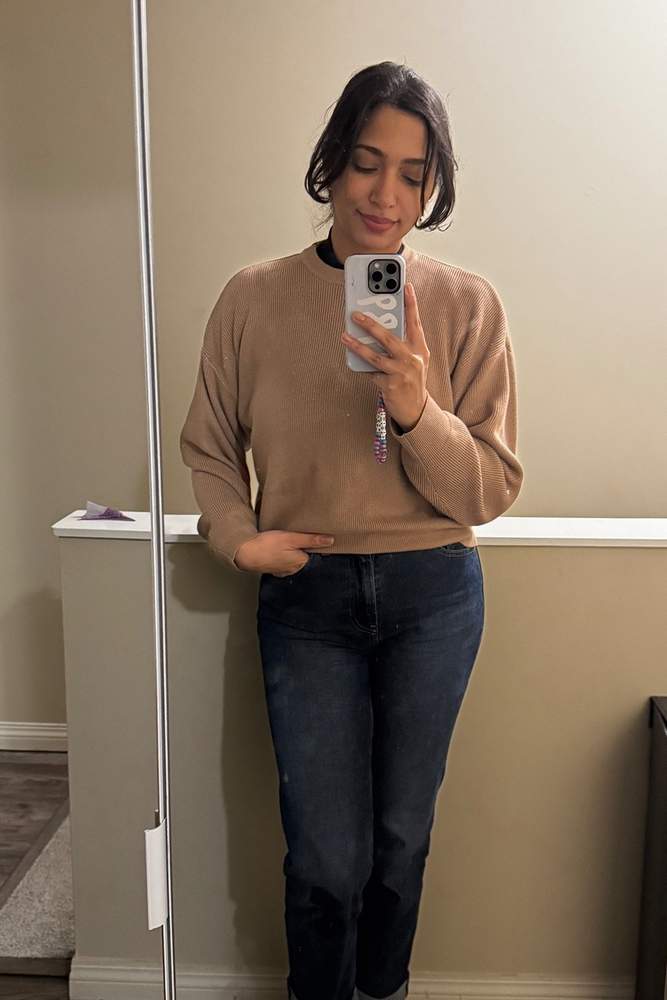 evelinacdj's fit featuring Brunette The Label, GAP, Mejuri, Raquel Rosalie, The Everlore Shop | [object Object], [object Object], [object Object]