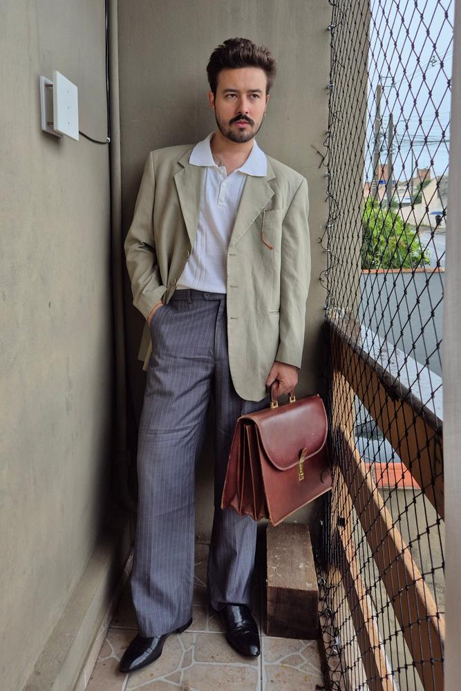 Lukepeder's fit featuring J. Crew, Brooks Brothers, Oliver Peoples