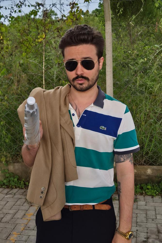 Lukepeder's fit featuring Ray-Ban, J. Crew, Alden, Lacoste