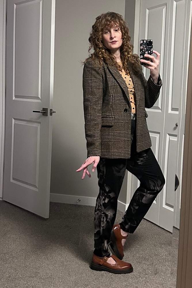 DaniTrics's fit featuring TEMU, Banana Republic