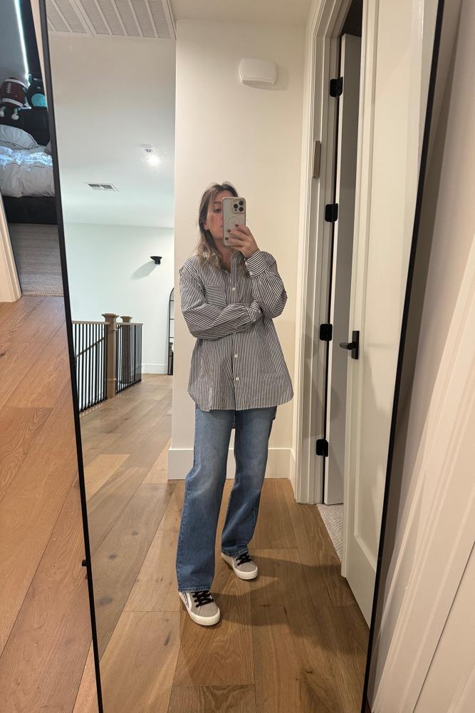 Fanmael's fit featuring rag & bone, Levi's, French Connection, Vintage Havana