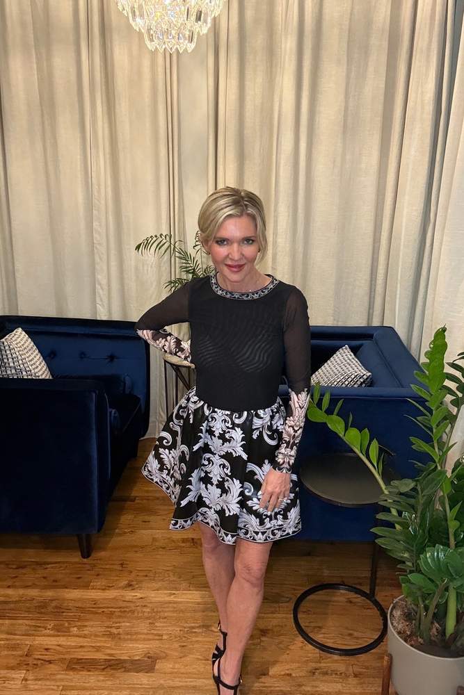 Stephanieintheparks's fit featuring Alice + Olivia, Yves Saint Laurent, David Yurman