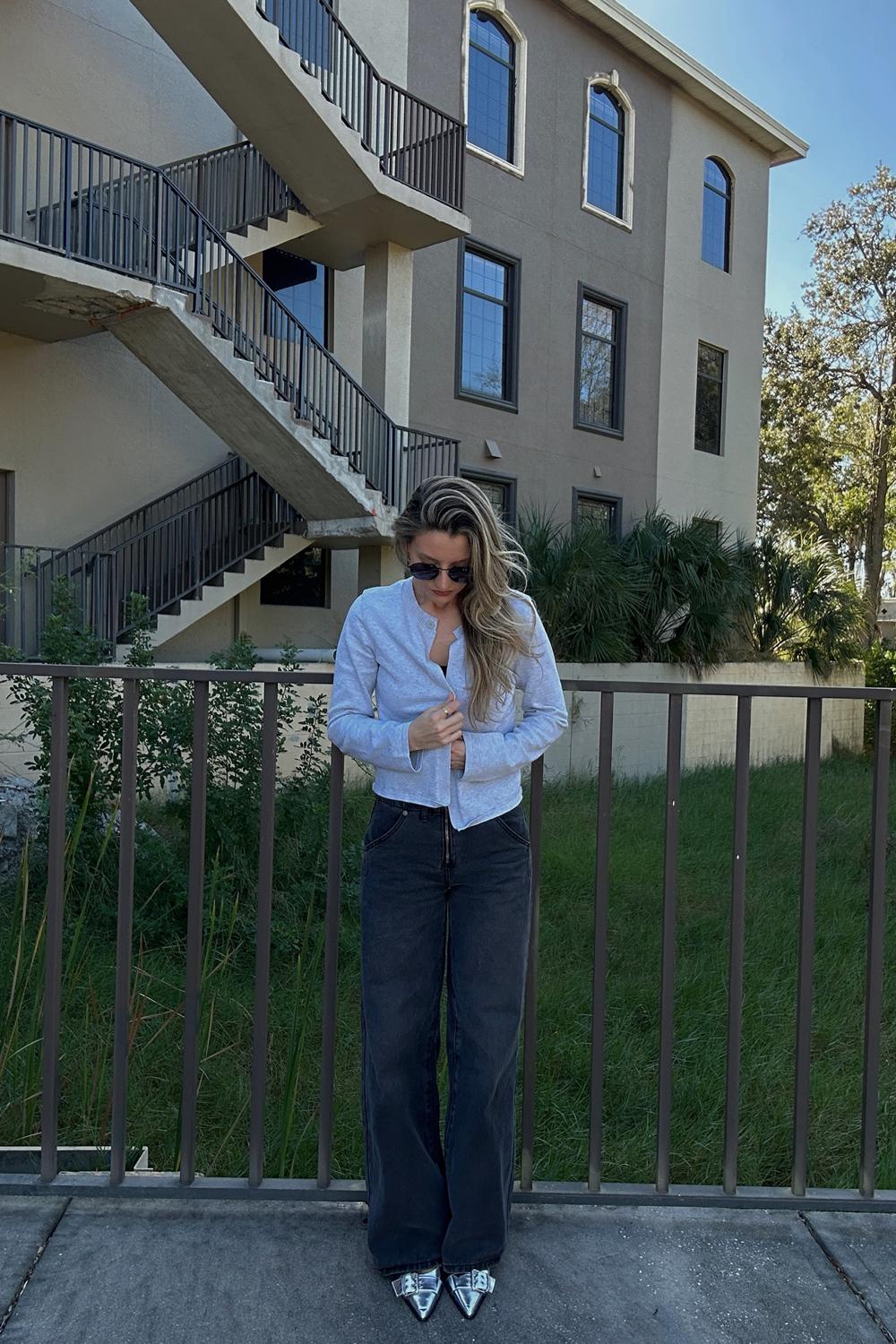 Post featuring Jenie Split Front Knit Cardigan