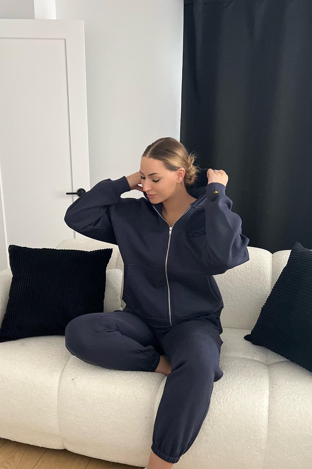 Post featuring Signature Heavyweight Zip Hoodie – Ink Navy