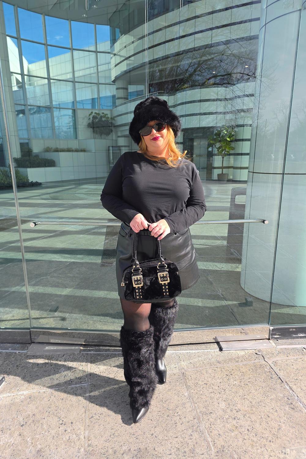 Post featuring Black Classic Sheer Rip-Resist Tights – 4” Waistband