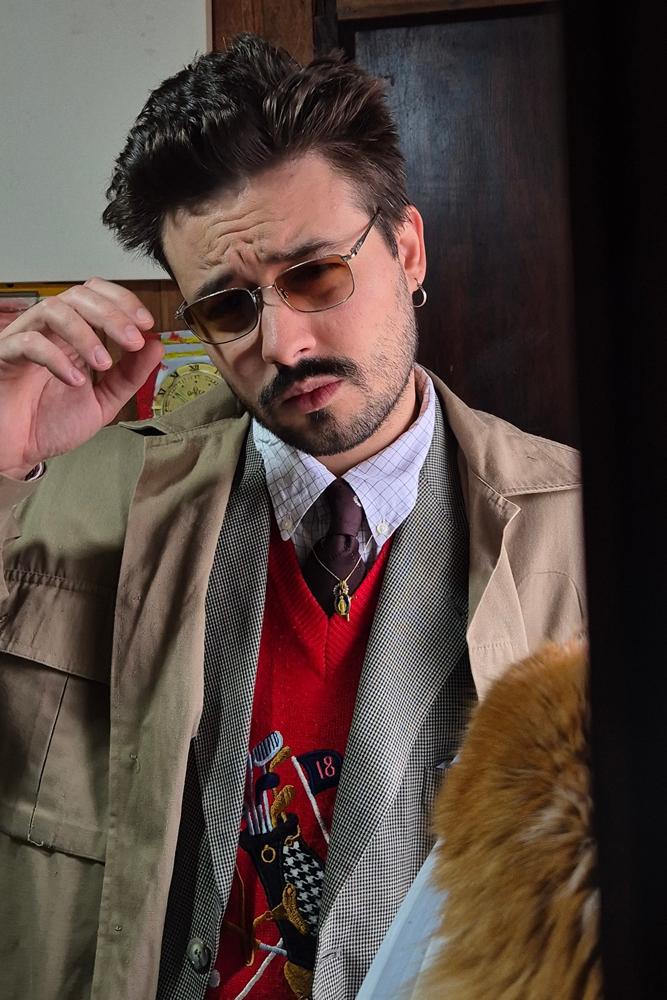 Lukepeder's fit featuring Oliver Peoples, Alden, Ralph Lauren, Brooks Brothers, J. Crew, Pierre Cardin