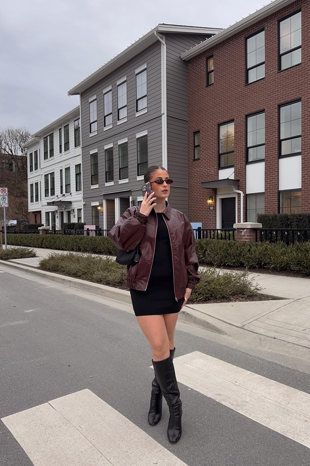Post featuring Holland Bomber Jacket - Wine
