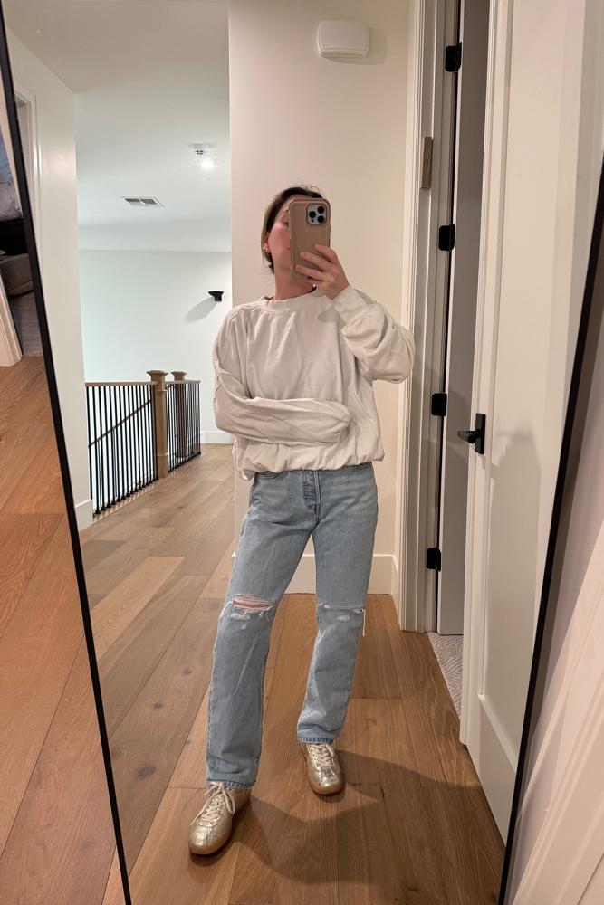 Fanmael's fit featuring Levi's, Zara