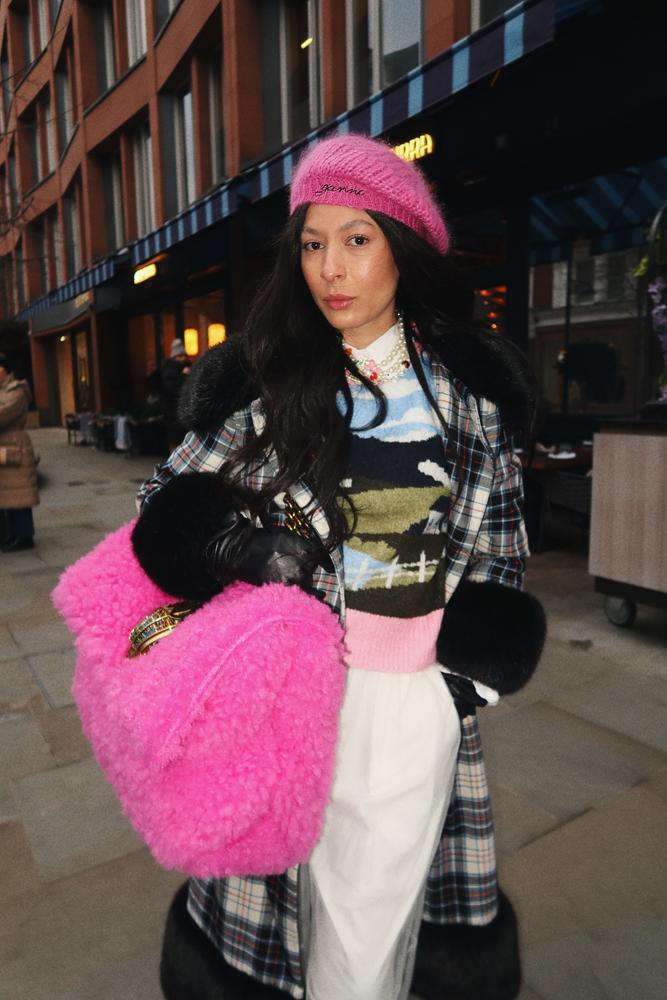 amanndaflor's fit featuring Ganni, next, Shrimps, Kurt Geiger