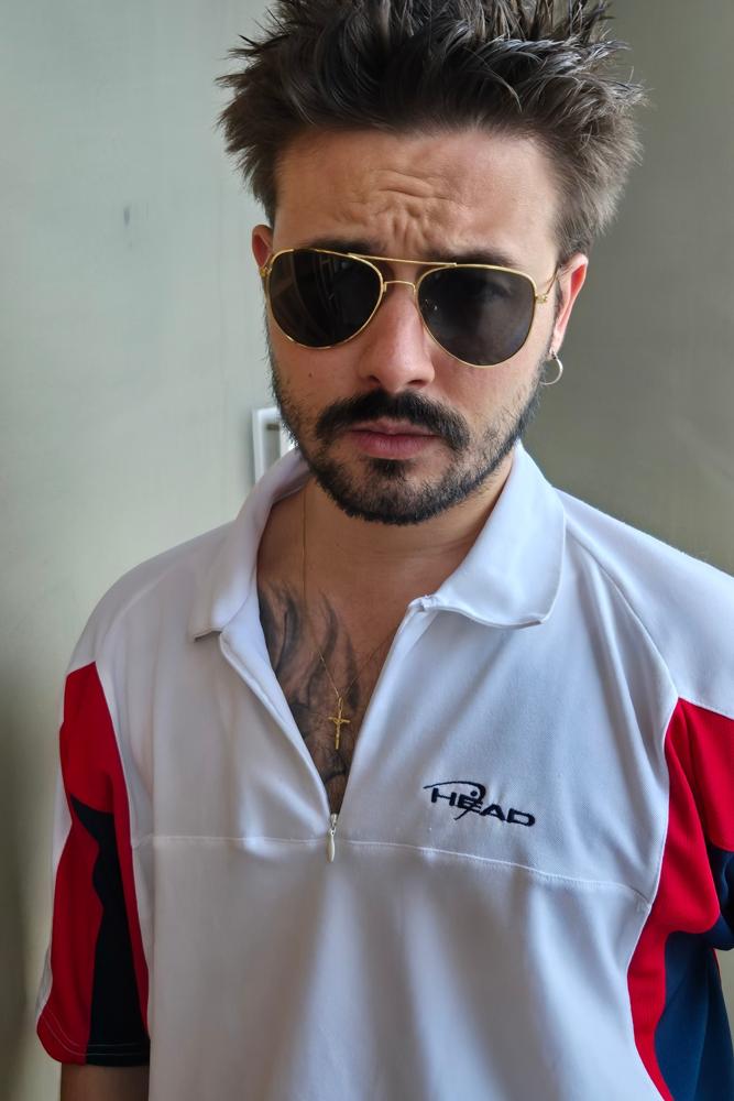 Lukepeder's fit featuring Ray-Ban, Adidas, Head