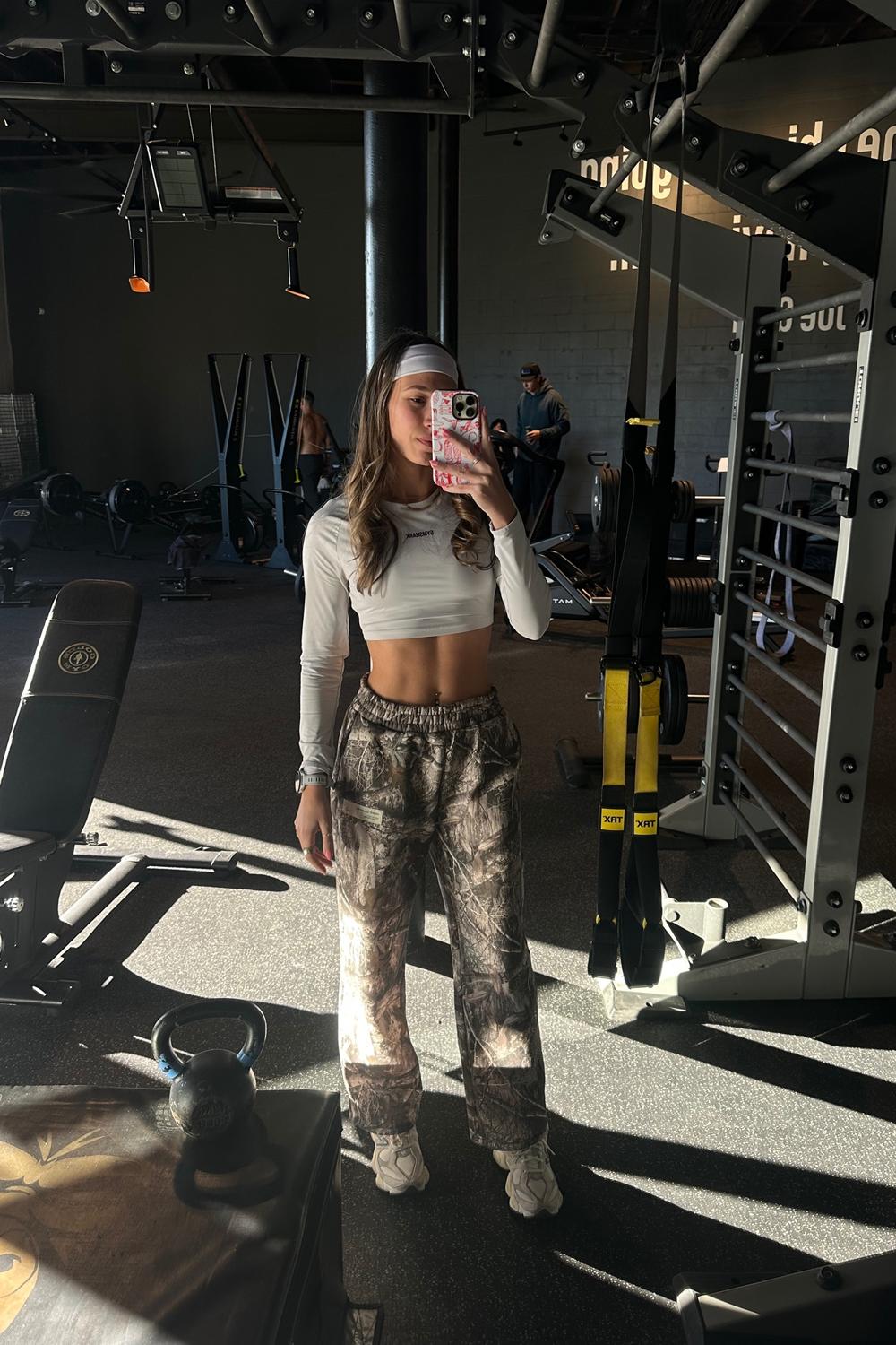 Post featuring Camo Straight Leg Sweatpants