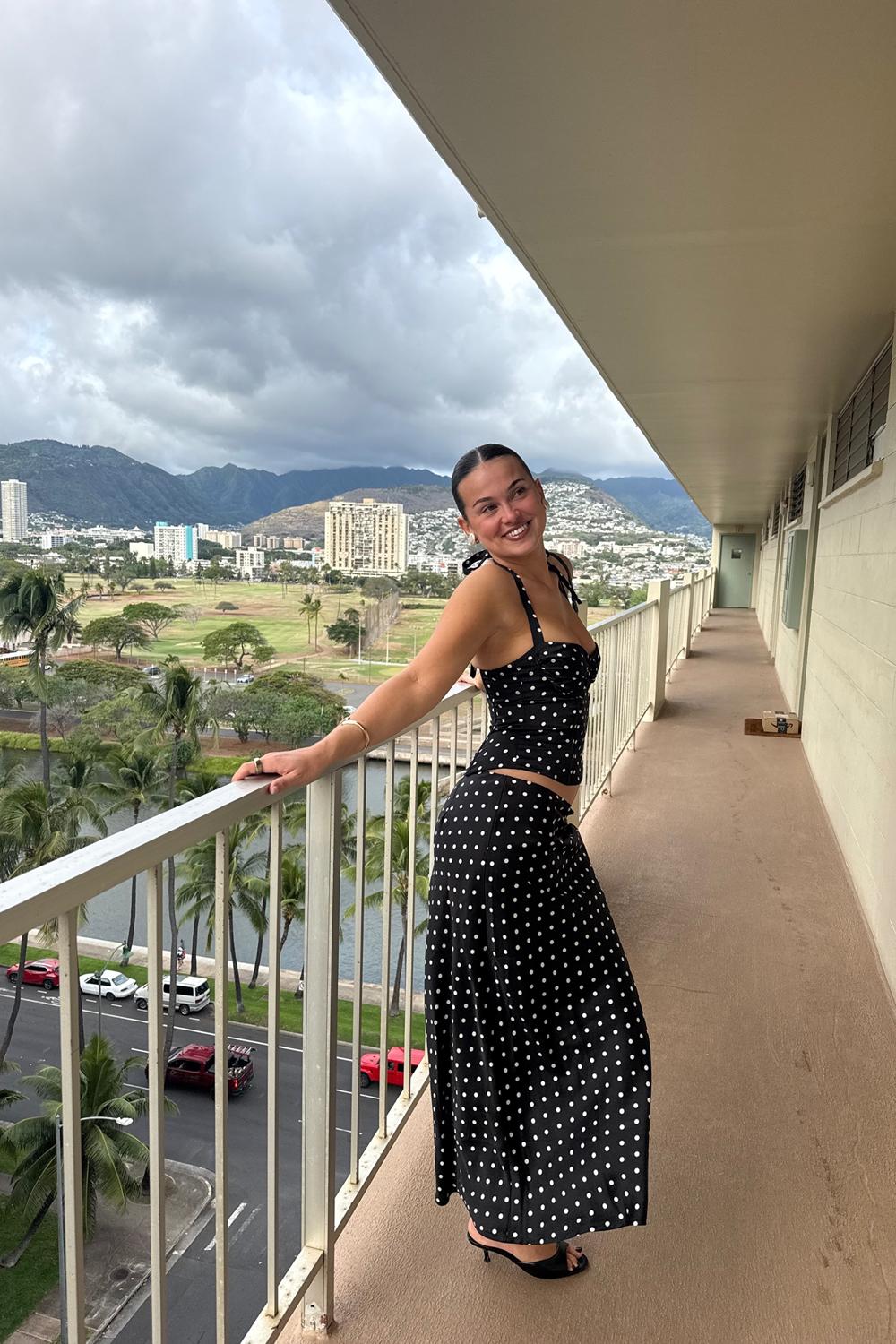 Post featuring Breanne Top - Black Polka Dot