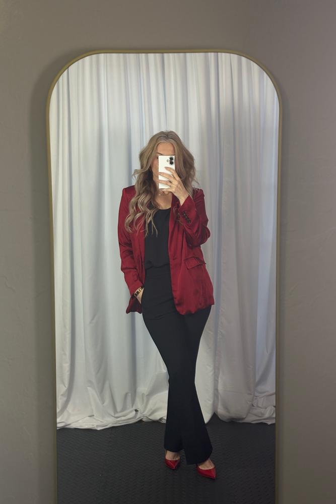BusinessCasualOOTD's fit featuring Ann Taylor, Christian Louboutin