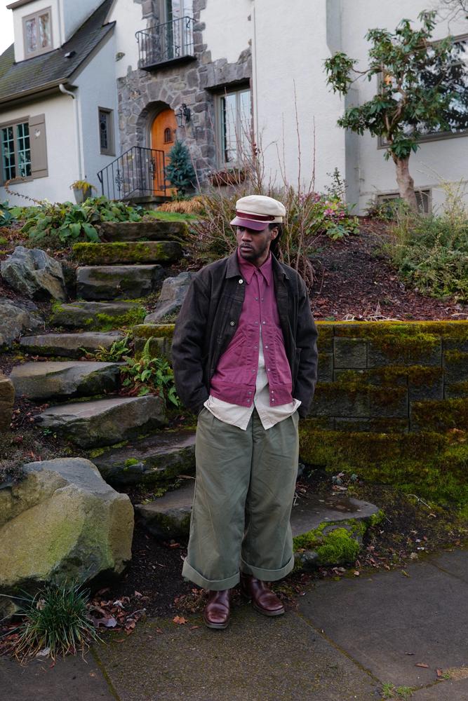 Jcurry's fit featuring Taiga Takahashi Mens, Yoko Sakamoto, Orox, Clinch by Brass Tokyo, Black Sign, Full Count