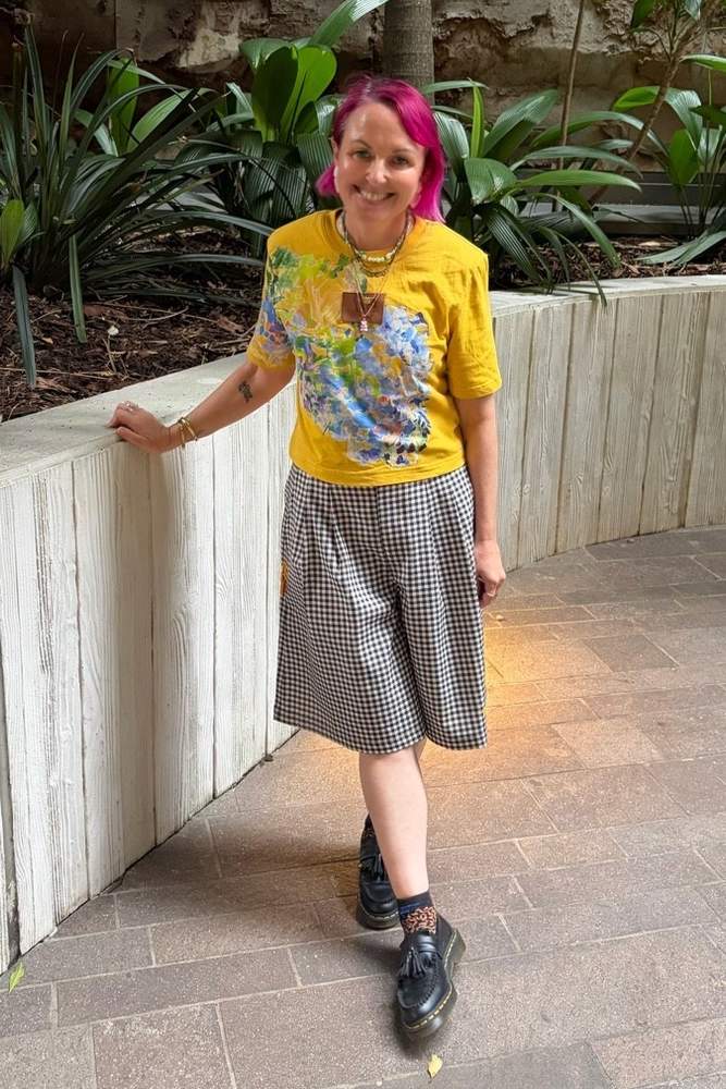 casskerr3's fit featuring Aje, EME STUDIOS, Dr. Martens