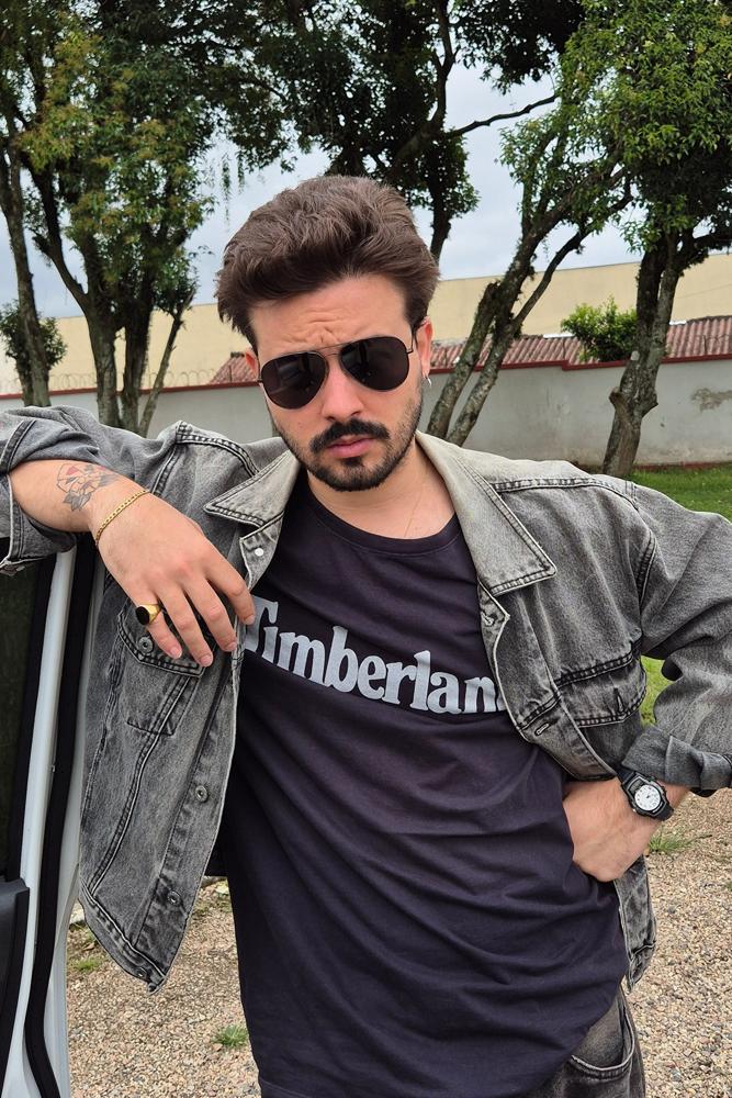 Lukepeder's fit featuring Levi's, Timberland, Ray-Ban