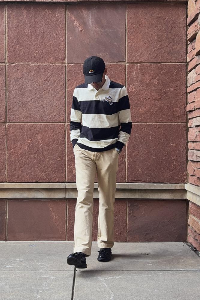 andrewpatra's fit featuring Tracksmith, Wythe NY, Solovair