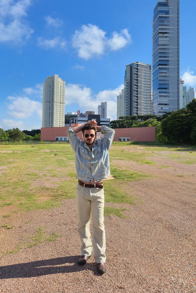 Lukepeder's fit featuring Ray-Ban, Lee, Ralph Lauren, Levi's