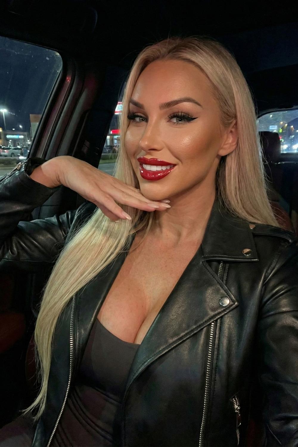 Post featuring AllSaints Balfern Leather Biker Jacket,, Black/Gold, Size: UK 14/US 10