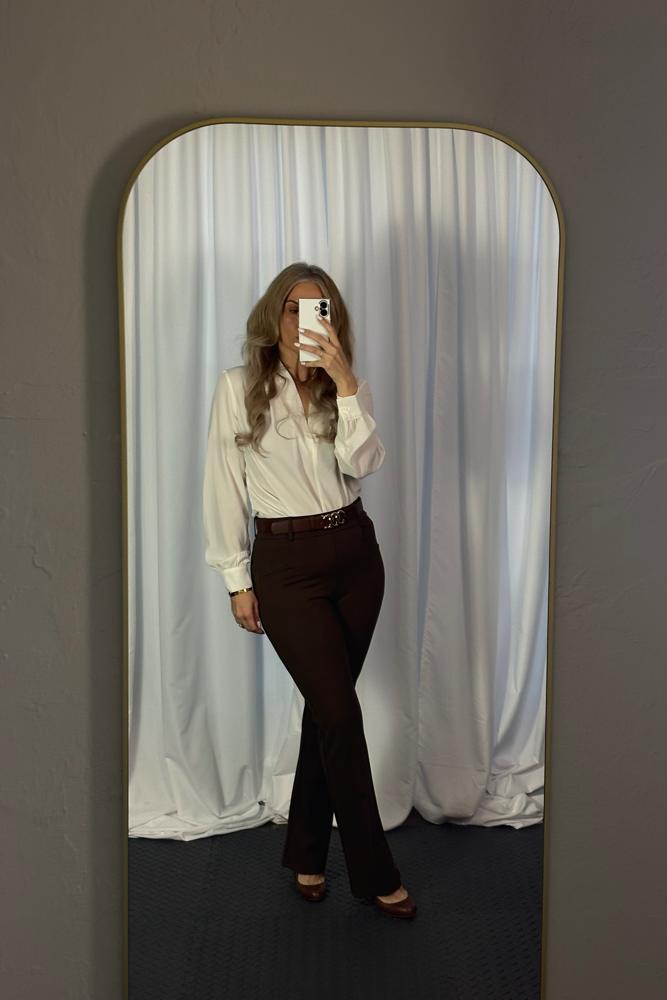 BusinessCasualOOTD's fit featuring Amazon Basics, Halara