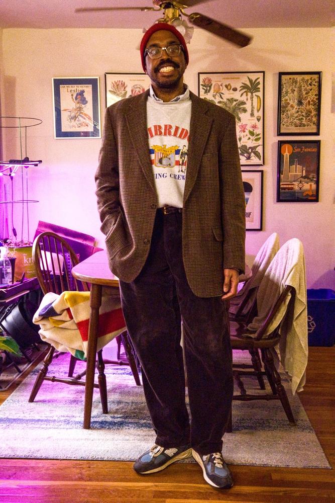 zeometer's fit featuring Brooks Brothers, Polo by Ralph Lauren, New Balance, Vintage