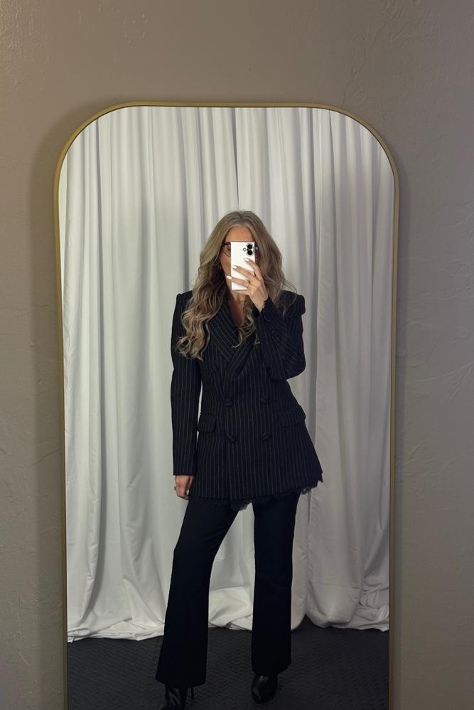 BusinessCasualOOTD's fit featuring Yves Saint Laurent, Ann Taylor
