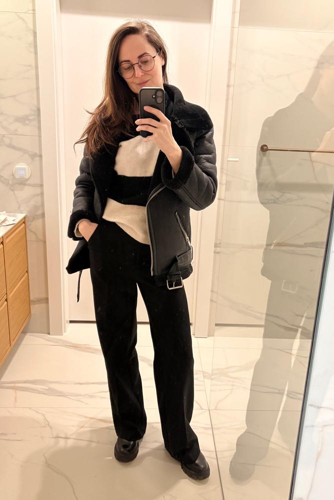 Iga's fit featuring Yves Saint Laurent, Wojas, Zara, H&M