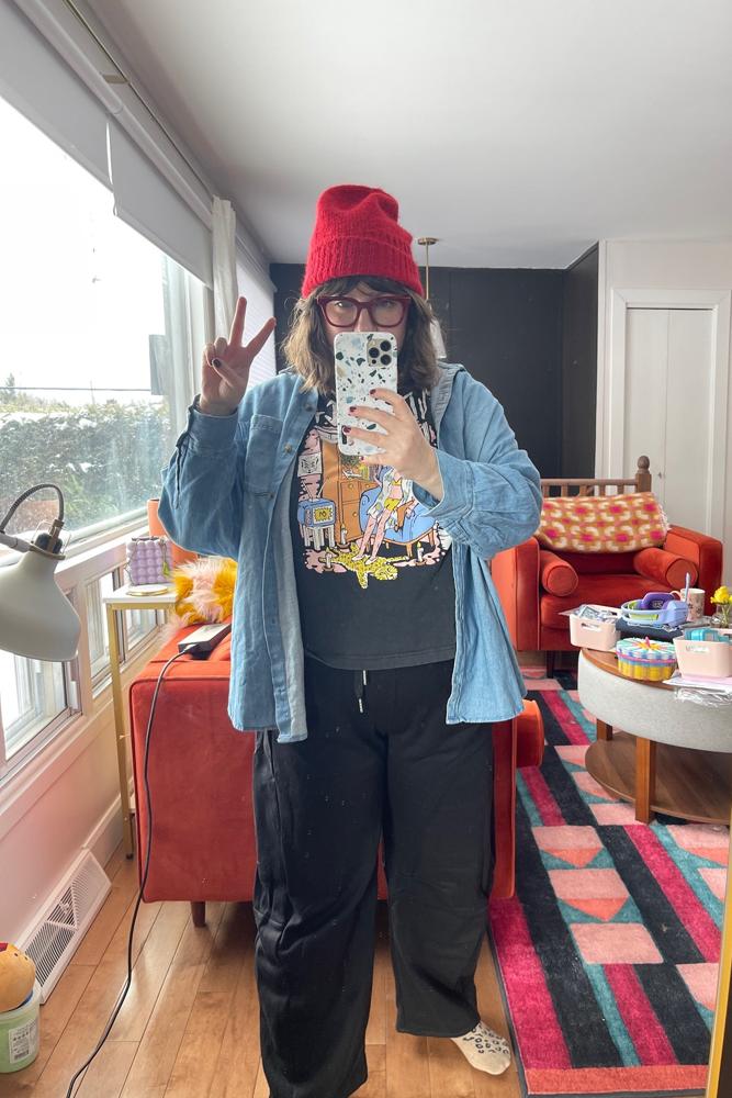 stephcoelho's fit featuring Octopied Mind, Old Navy, Reitmans, Eyebuydirect, Amazon Basics, H&M