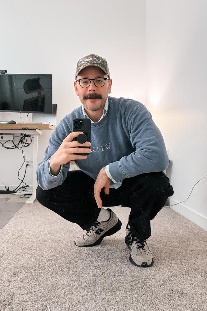 aardvark's fit featuring Polo by Ralph Lauren, J. Crew, New Balance