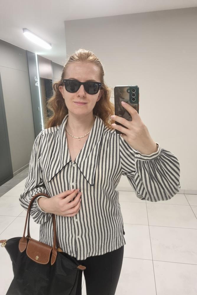 Alicixxx's fit featuring Ray-Ban, Massimo Dutti, Longchamp, H&M