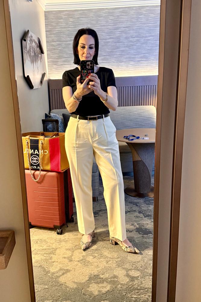 GAviv's fit featuring J. Crew, Ann Taylor, Banana Republic Factory, Chanel