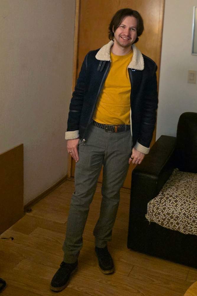 Yisus1Chrust's fit featuring GAP, Mango, Two men, AliExpress, Hand Crafted