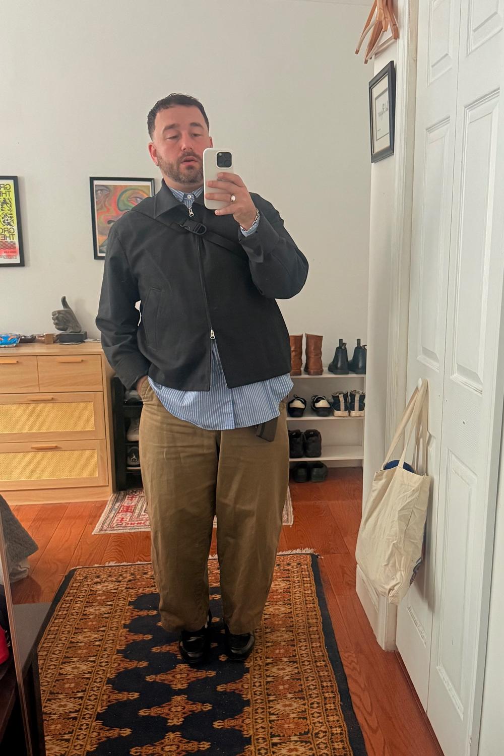 Post featuring Mail Jacket - Dark Grey Check