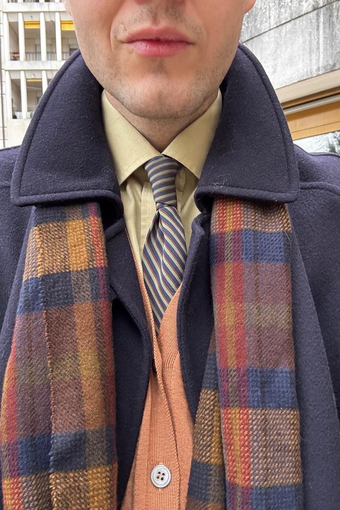 ogDamemoto's fit featuring Berg & Berg, G.H. Bass & Co., Nina Ricci, Filippo de Laurentiis