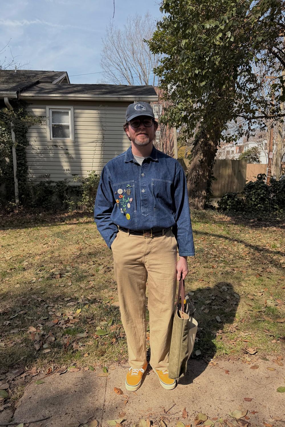 Post featuring Khaki Trench Chino