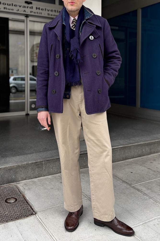 ogDamemoto's fit featuring Polo by Ralph Lauren, Falke, Fratelli Rossetti, Ralph Lauren