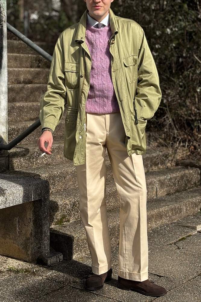 ogDamemoto's fit featuring Magnanni, Carthage Paris, Drake's London