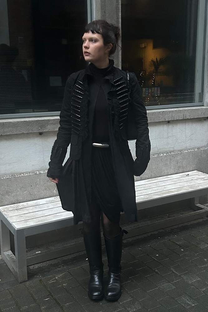 Fleuriv's fit featuring Ann Demeulemeester, Gucci, Yves Saint Laurent