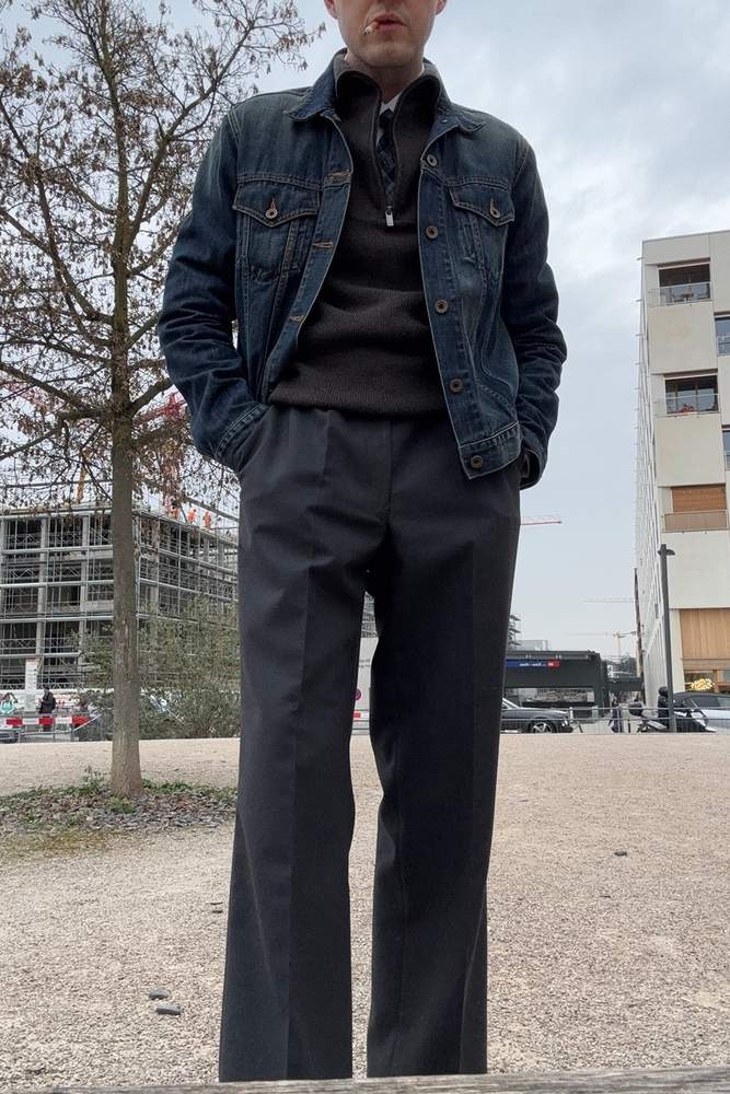 ogDamemoto's fit featuring Massimo Dutti, Edwin, Universal Surplus, Septieme Largeur