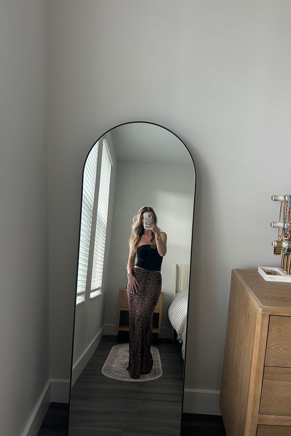 Post featuring Julia Leopard Print Maxi Skirt