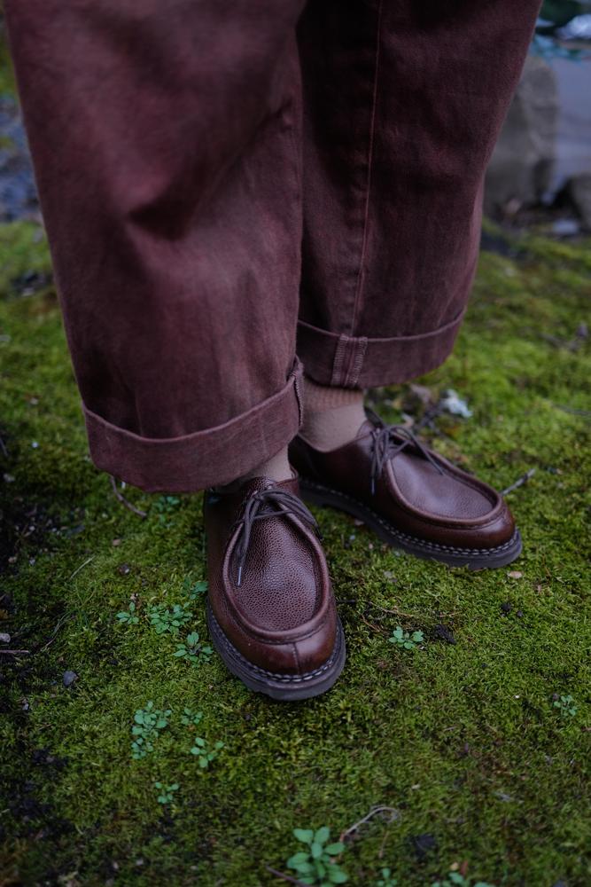 Jcurry's fit featuring Orox, Evan Kinori, Filson, Paraboot, Yoko Sakamoto