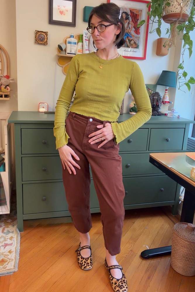christinemakeswears's fit featuring Everlane, Tony Bianco, Kits Eyewear
