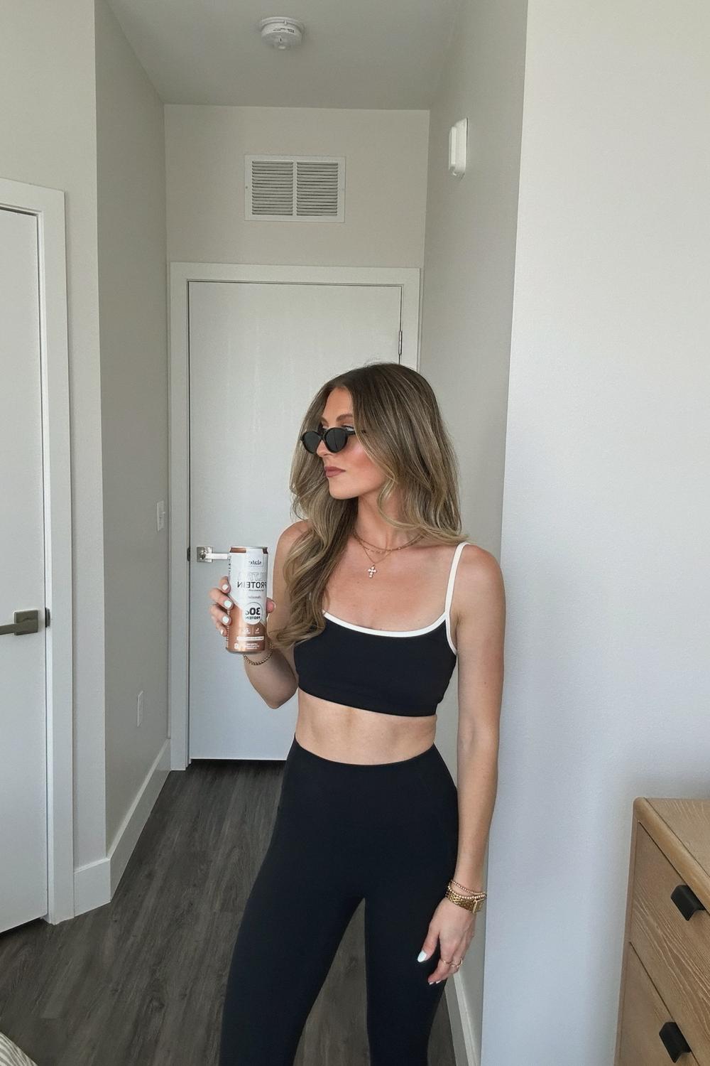 Post featuring Motion Contrast Bra | Black