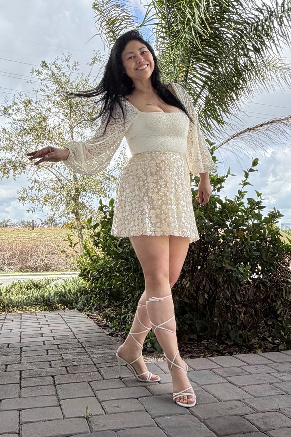 Post featuring Claudia Floral Lace Bodysuit