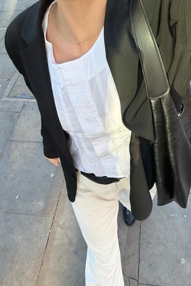 Beckyjenkins's fit featuring djerf avenue, Mango, Dissh, Zara