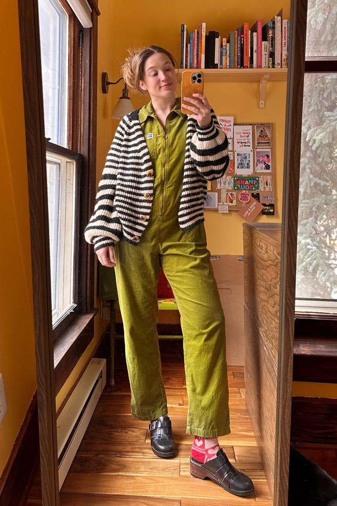 thriftbee's fit featuring Lucy & Yak, No brand 