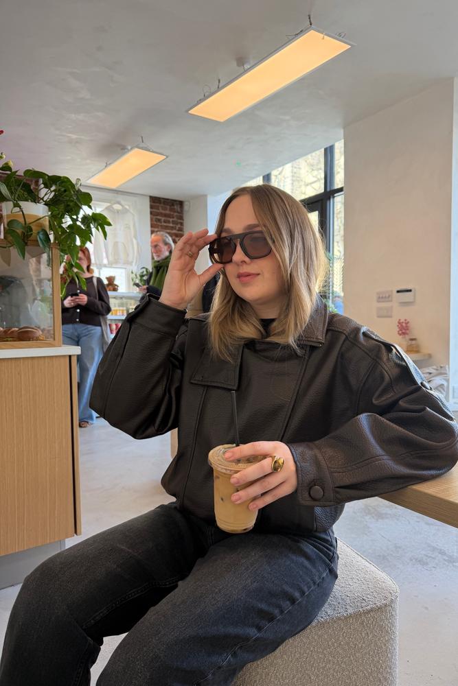 Beckahake's fit featuring H&M, Blue Vanilla